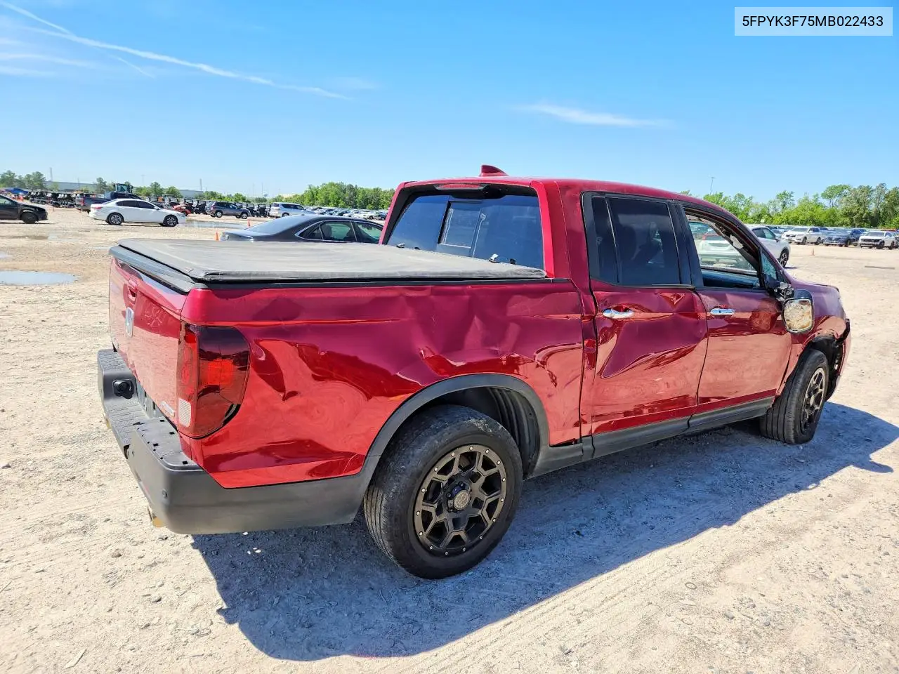 5FPYK3F75MB022433 2021 Honda Ridgeline Rtl