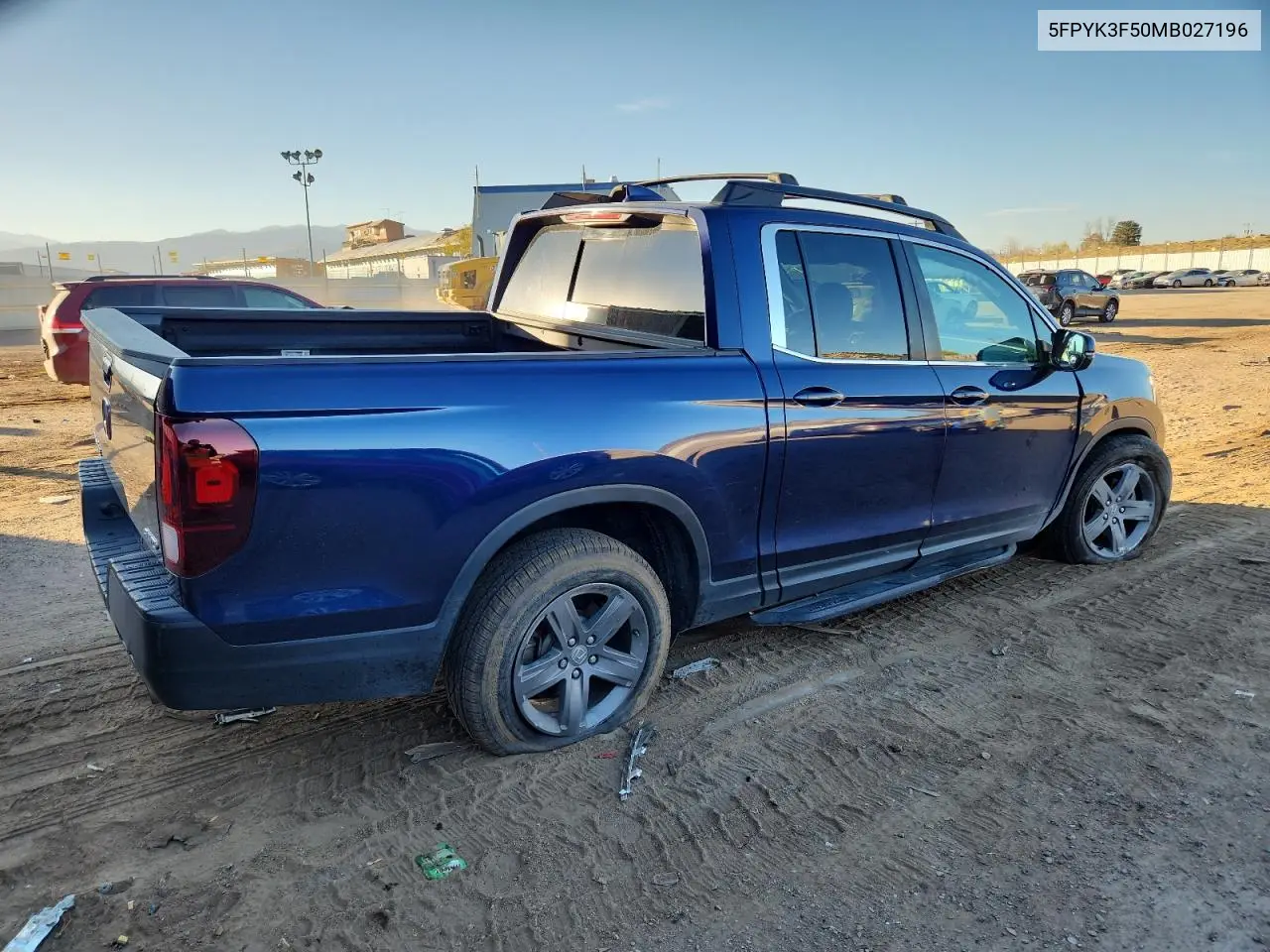 5FPYK3F50MB027196 2021 Honda Ridgeline Rtl