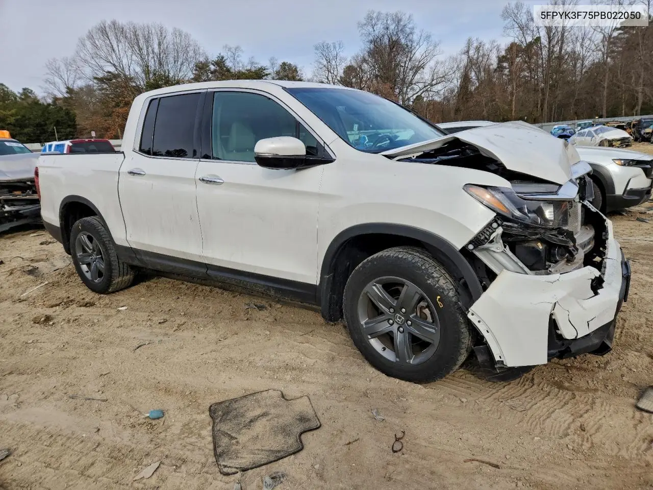 5FPYK3F75PB022050 2023 Honda Ridgeline Rtl-E