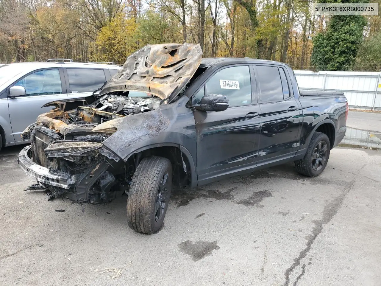 5FPYK3F8XRB000735 2024 Honda Ridgeline Black Edition