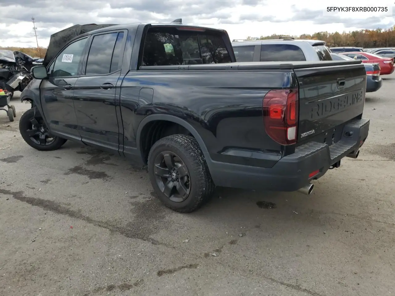 5FPYK3F8XRB000735 2024 Honda Ridgeline Black Edition