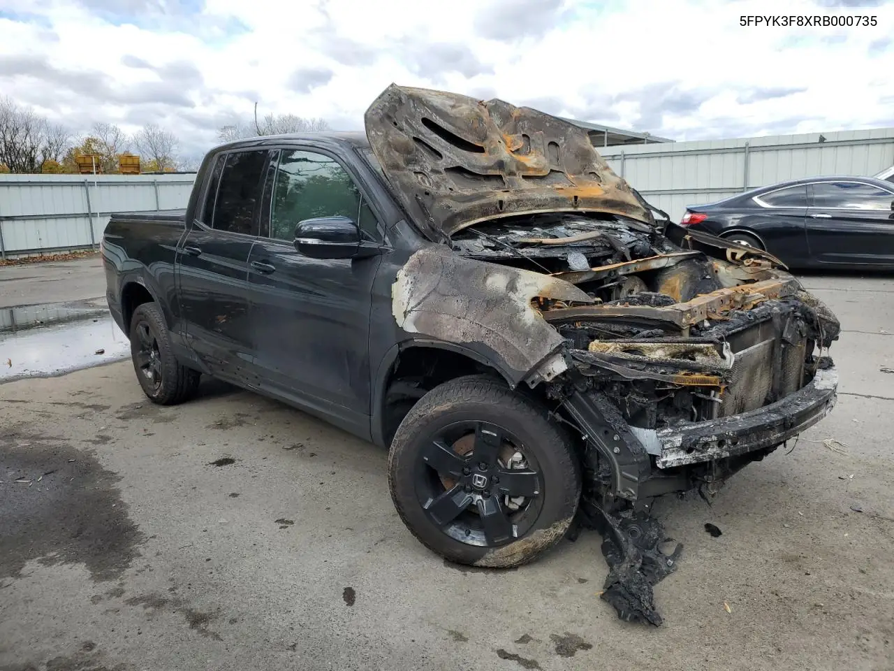 5FPYK3F8XRB000735 2024 Honda Ridgeline Black Edition