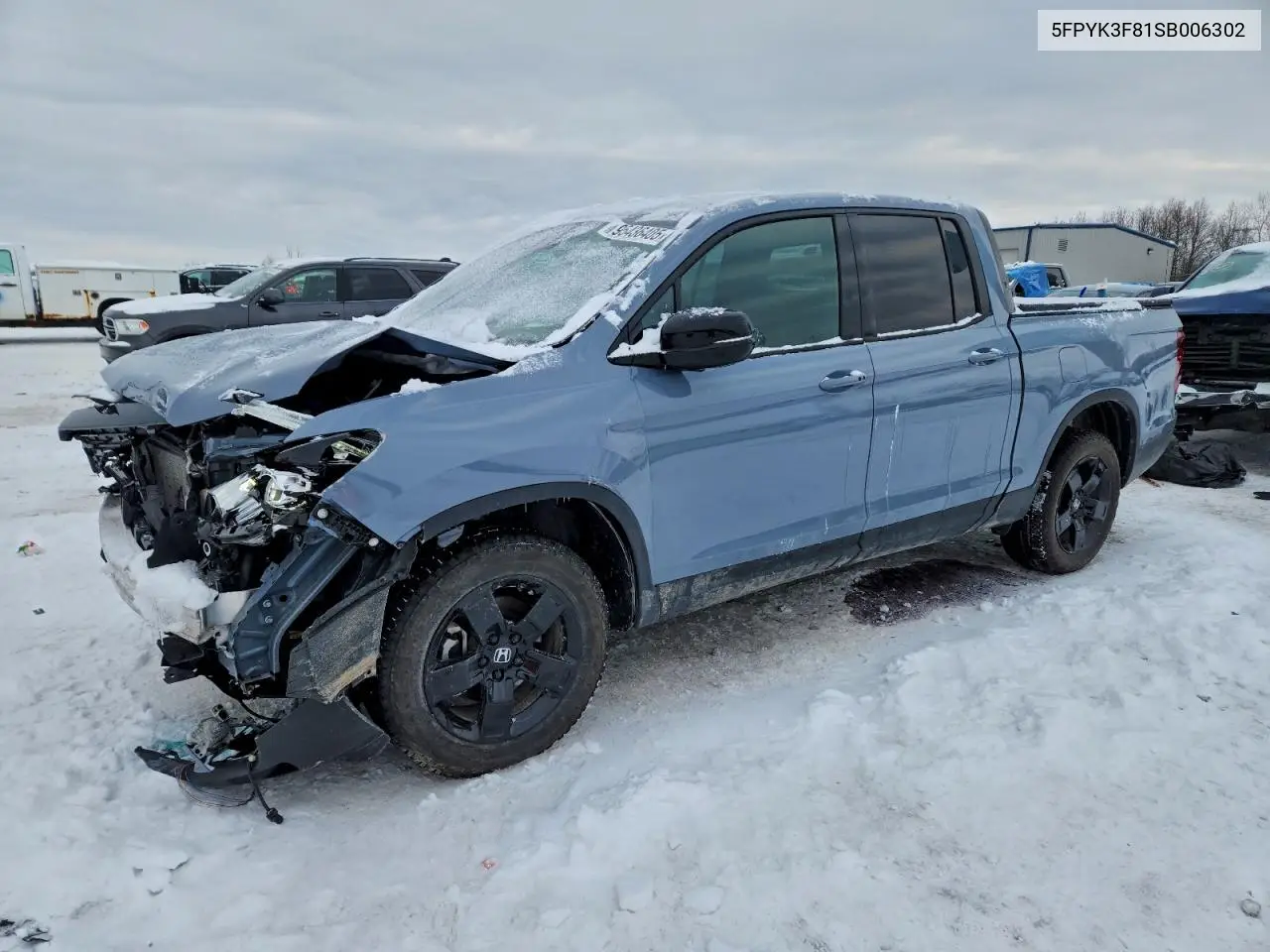 5FPYK3F81SB006302 2025 Honda Ridgeline Black Edition