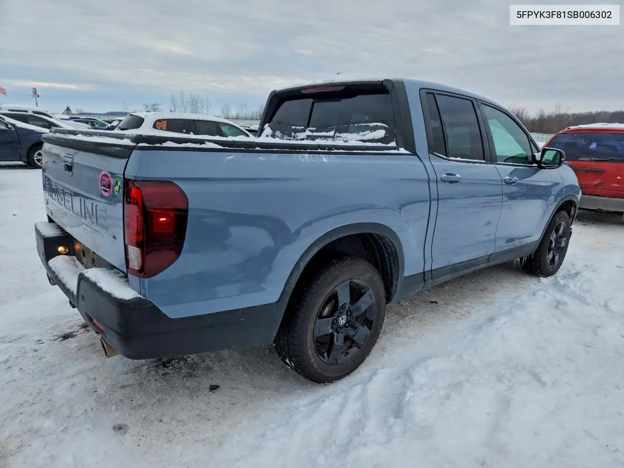 5FPYK3F81SB006302 2025 Honda Ridgeline Black Edition