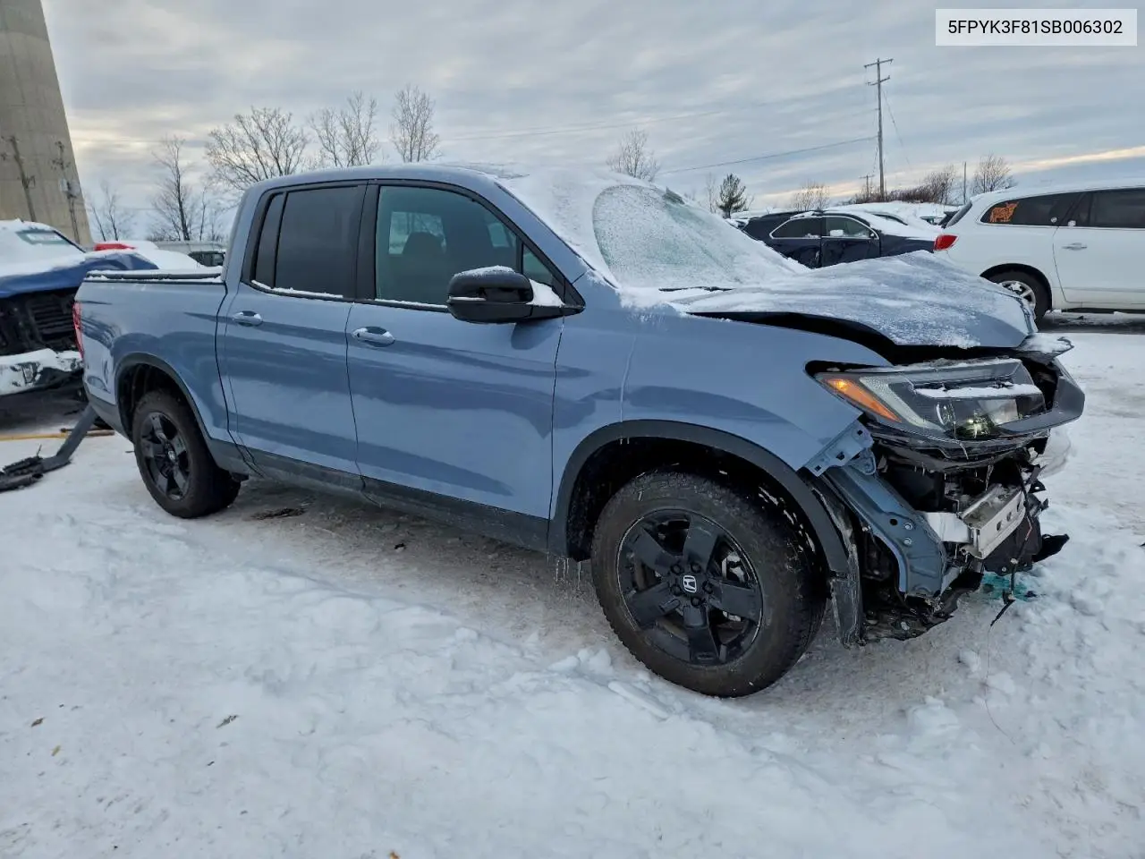 5FPYK3F81SB006302 2025 Honda Ridgeline Black Edition