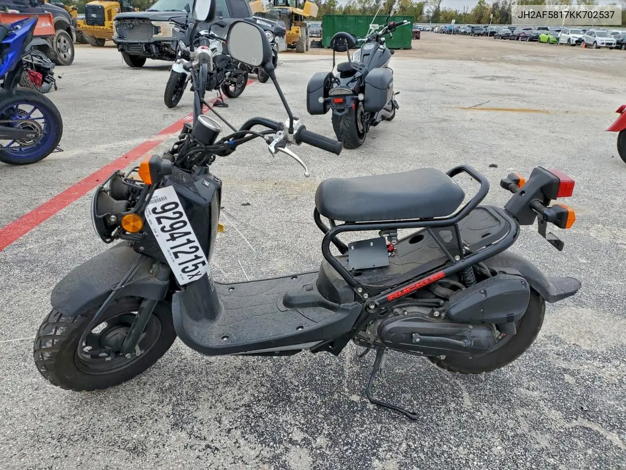 JH2AF5817KK702537 2019 Honda Nps50