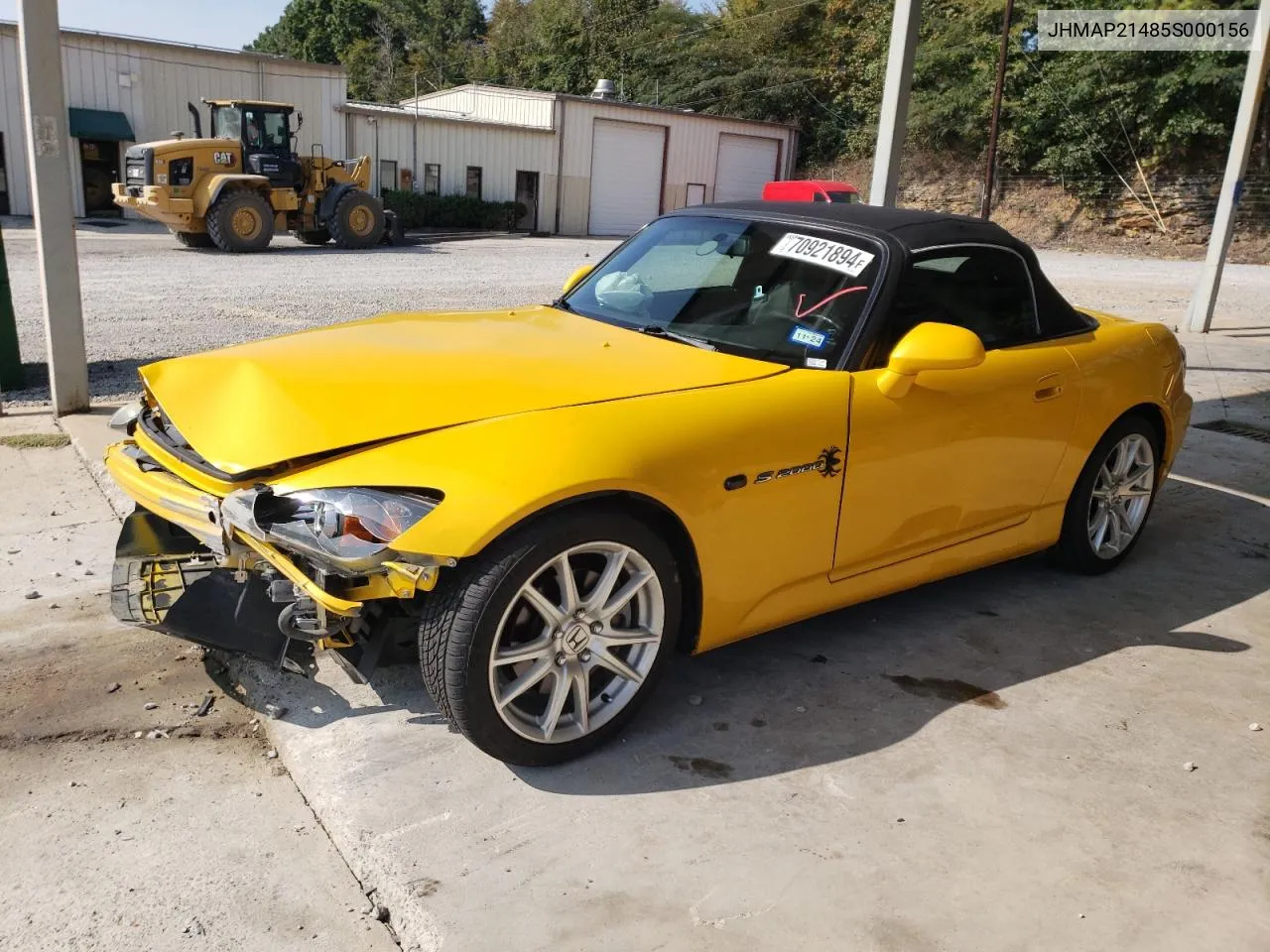 JHMAP21485S000156 2005 Honda S2000