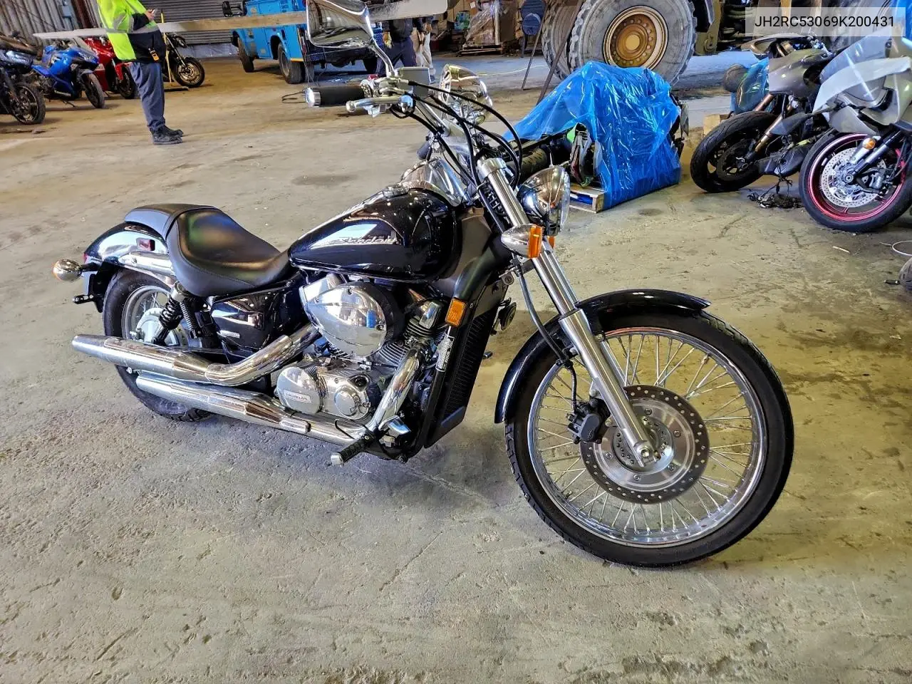 JH2RC53069K200431 2009 Honda Vt750 C2