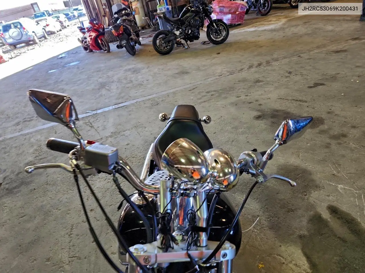 JH2RC53069K200431 2009 Honda Vt750 C2