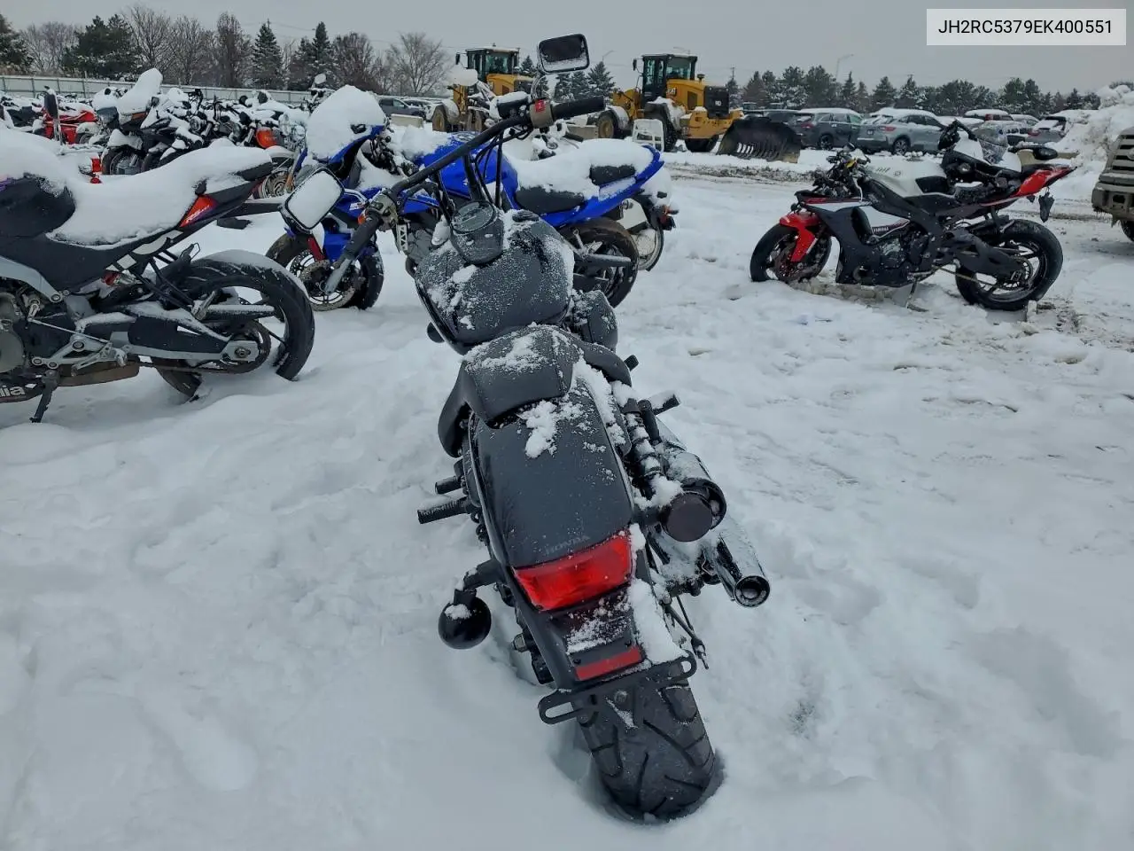2014 Honda Vt750 C2B VIN: JH2RC5379EK400551 Lot: 94320995