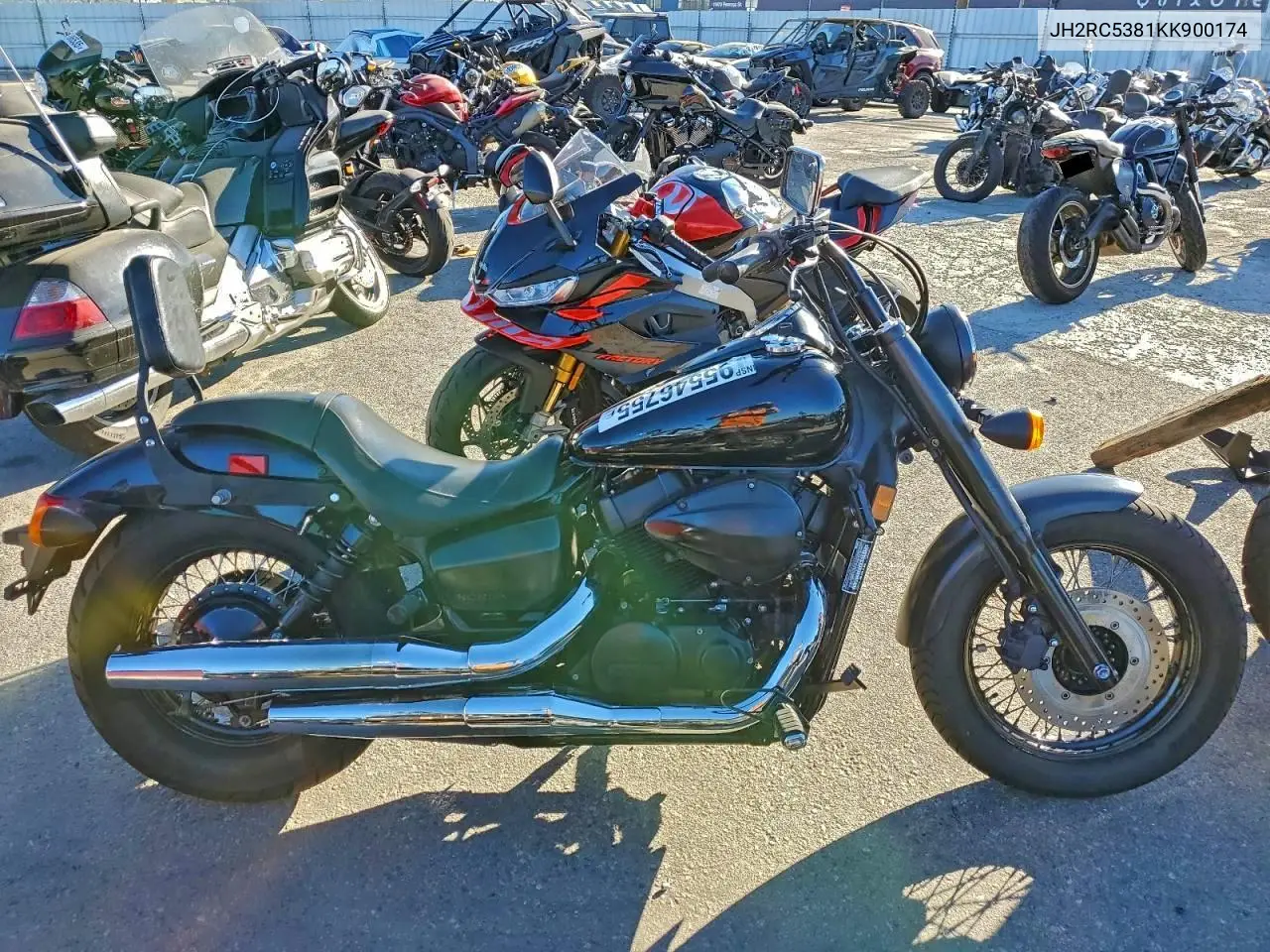JH2RC5381KK900174 2019 Honda Vt750 C2B