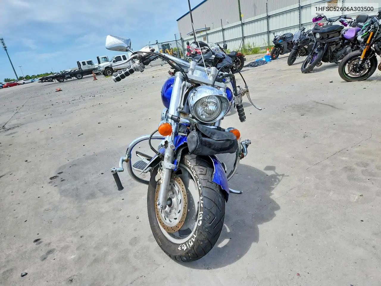 2006 Honda Vtx1300 R VIN: 1HFSC52606A303500 Lot: 56596956