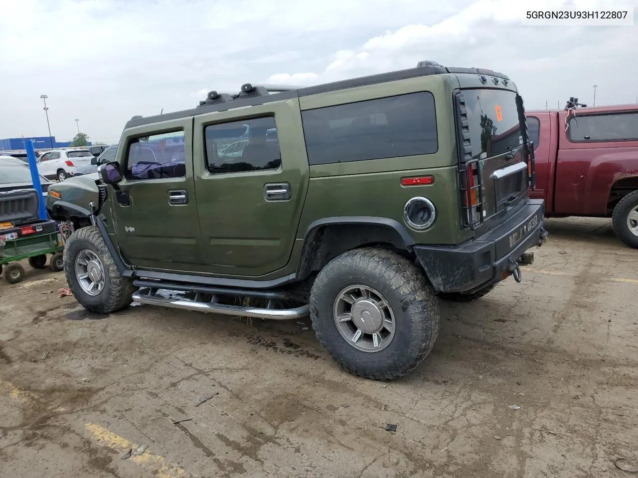 5GRGN23U93H122807 2003 Hummer H2