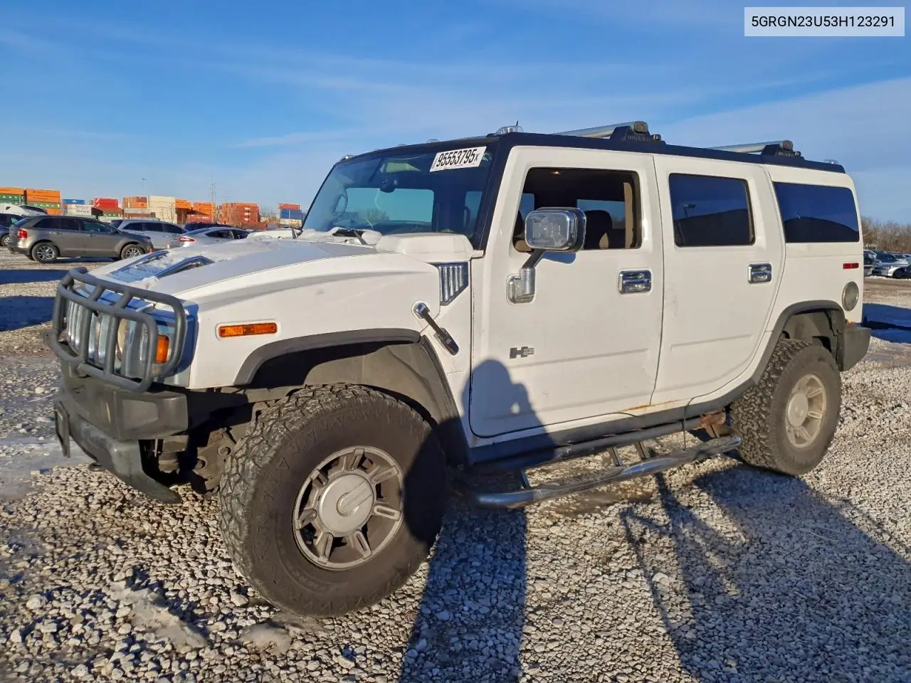 5GRGN23U53H123291 2003 Hummer H2