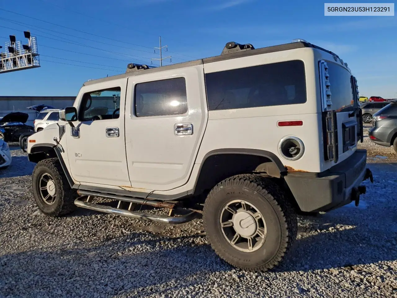 5GRGN23U53H123291 2003 Hummer H2