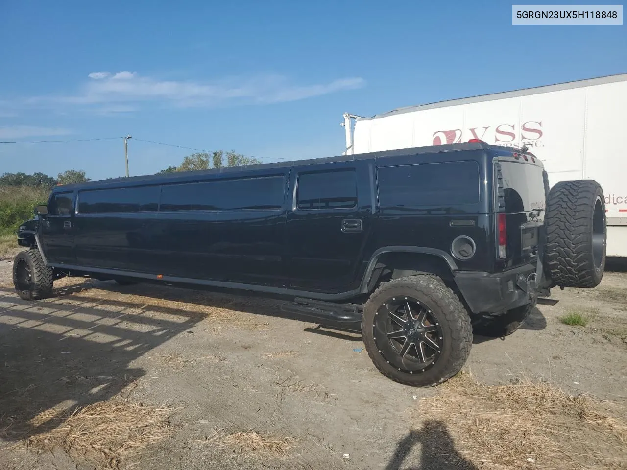 5GRGN23UX5H118848 2005 Hummer H2