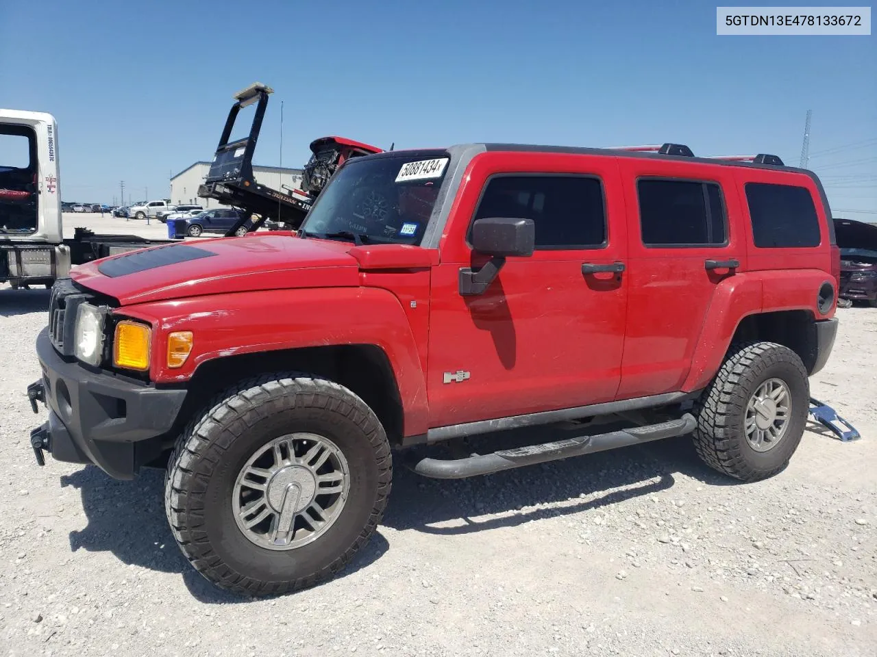 5GTDN13E478133672 2007 Hummer H3