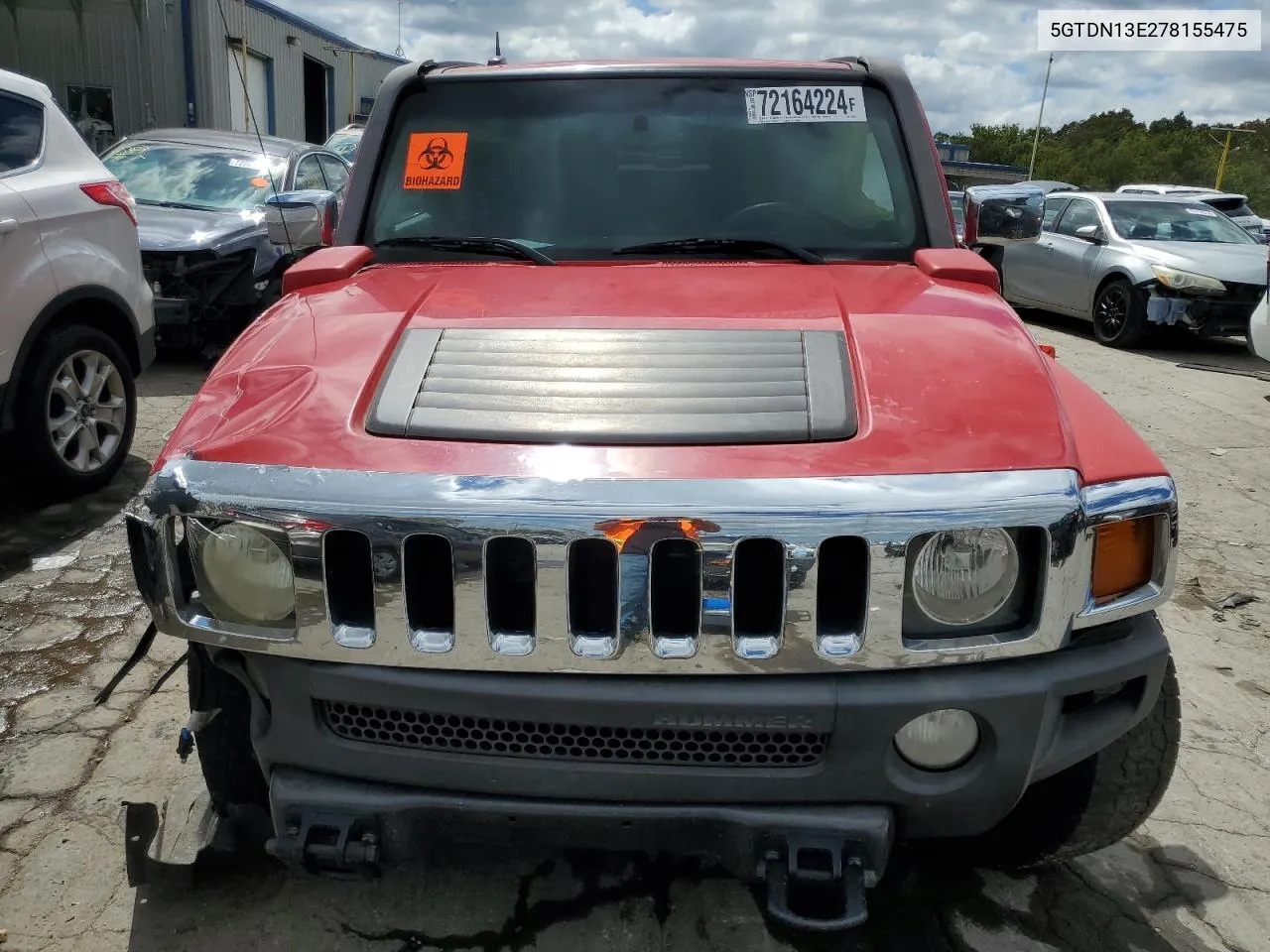 5GTDN13E278155475 2007 Hummer H3