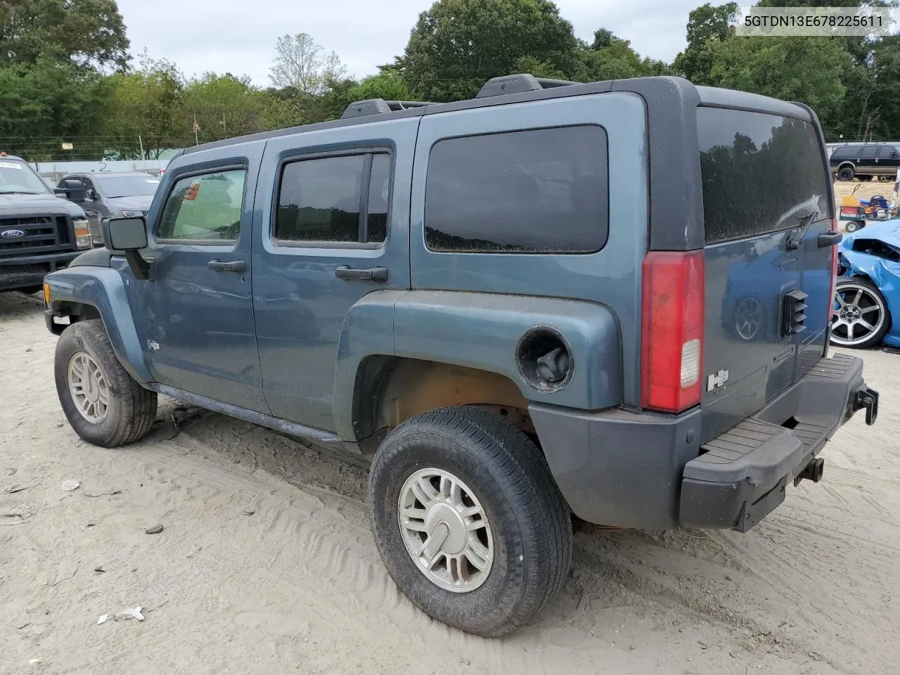 5GTDN13E678225611 2007 Hummer H3