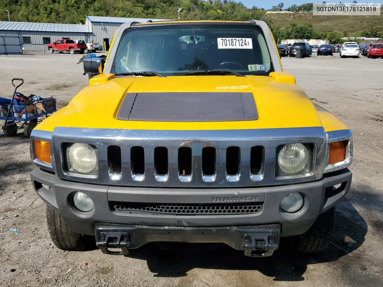 5GTDN13E178121818 2007 Hummer H3