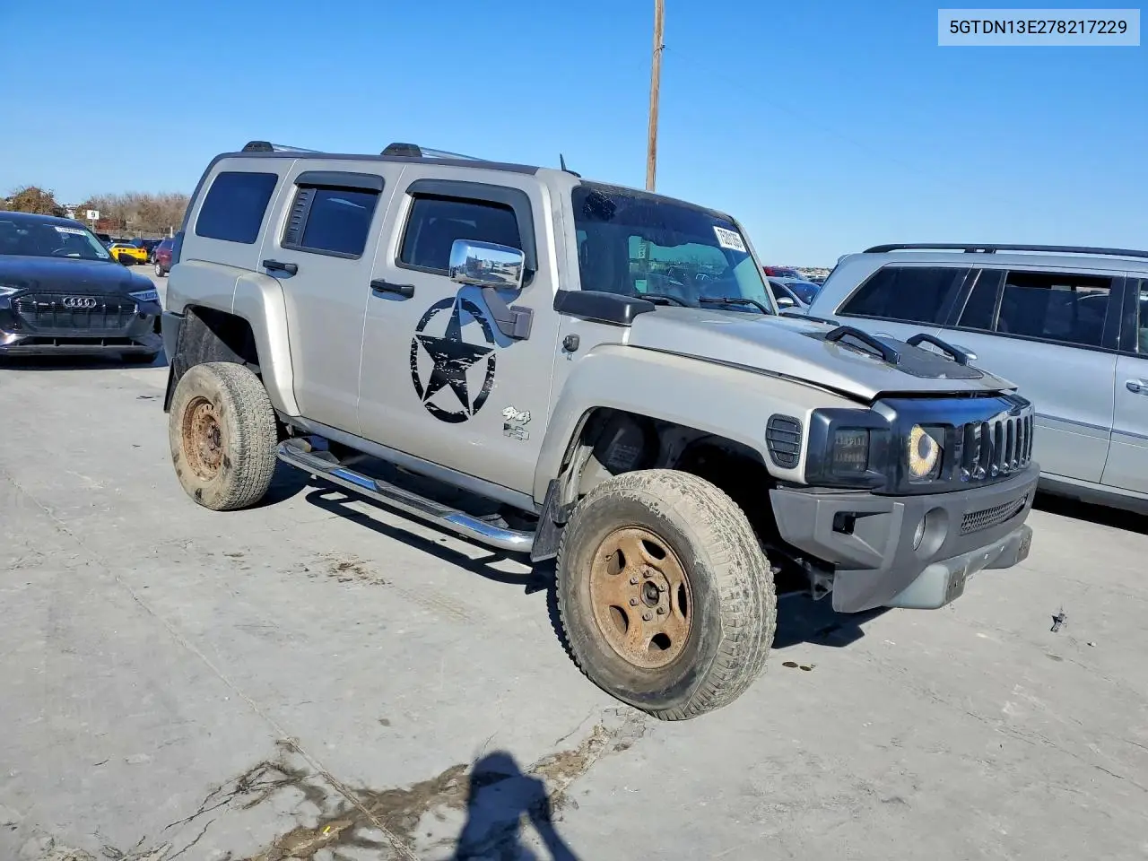 5GTDN13E278217229 2007 Hummer H3
