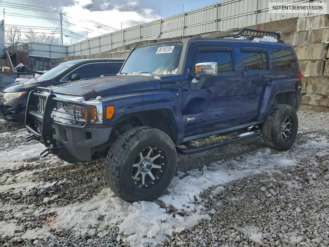 5GTEN13E898115036 2009 Hummer H3