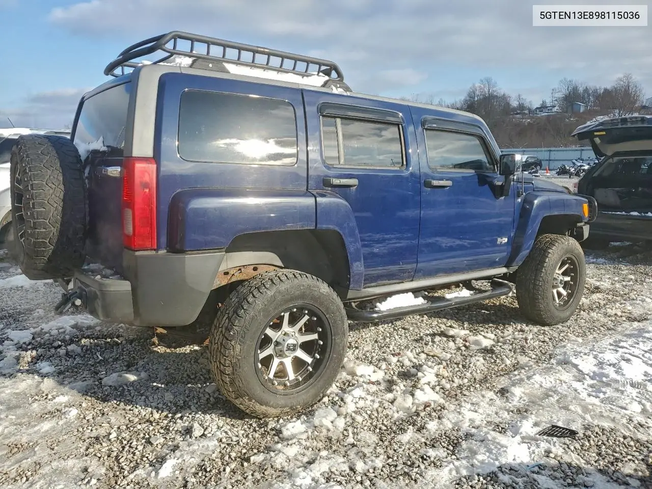 5GTEN13E898115036 2009 Hummer H3