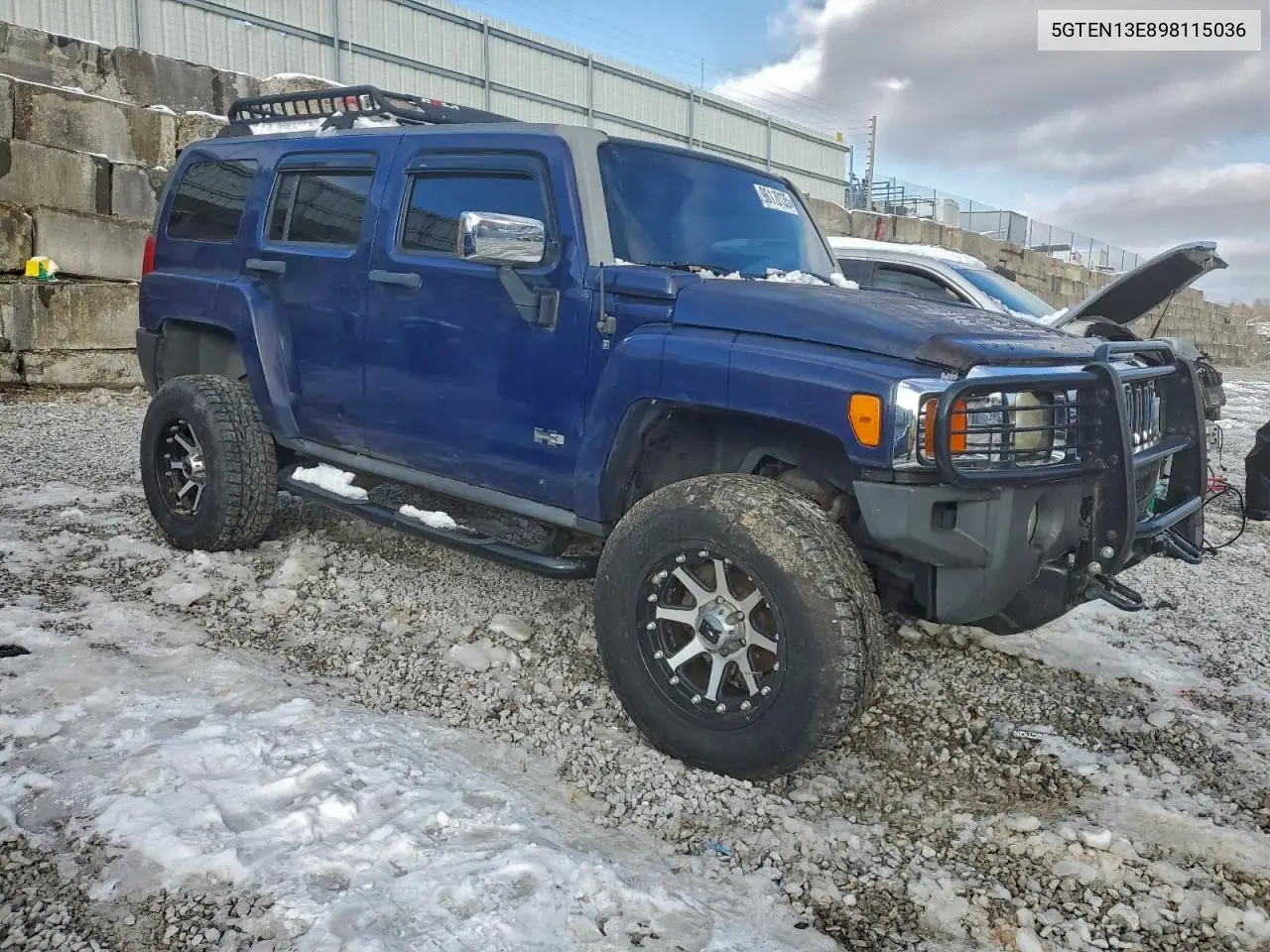 5GTEN13E898115036 2009 Hummer H3