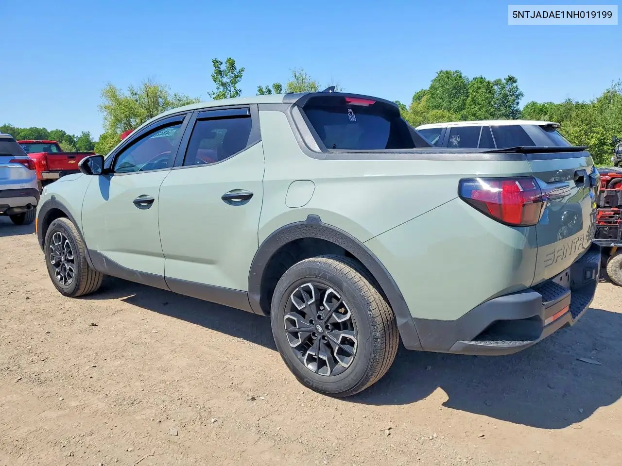 2022 Hyundai Santa Cruz Se VIN: 5NTJADAE1NH019199 Lot: 54842026