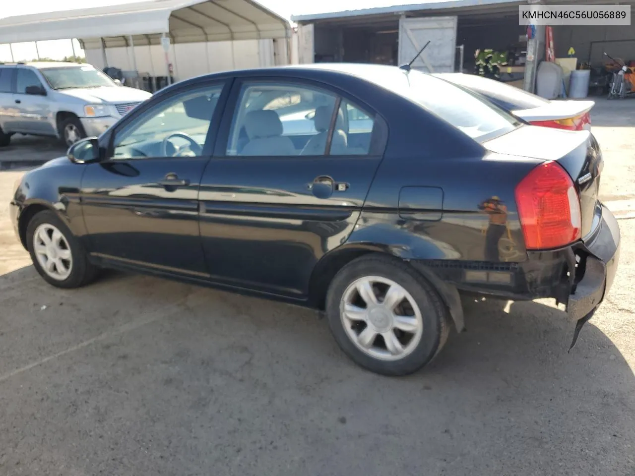 KMHCN46C56U056889 2006 Hyundai Accent Gls