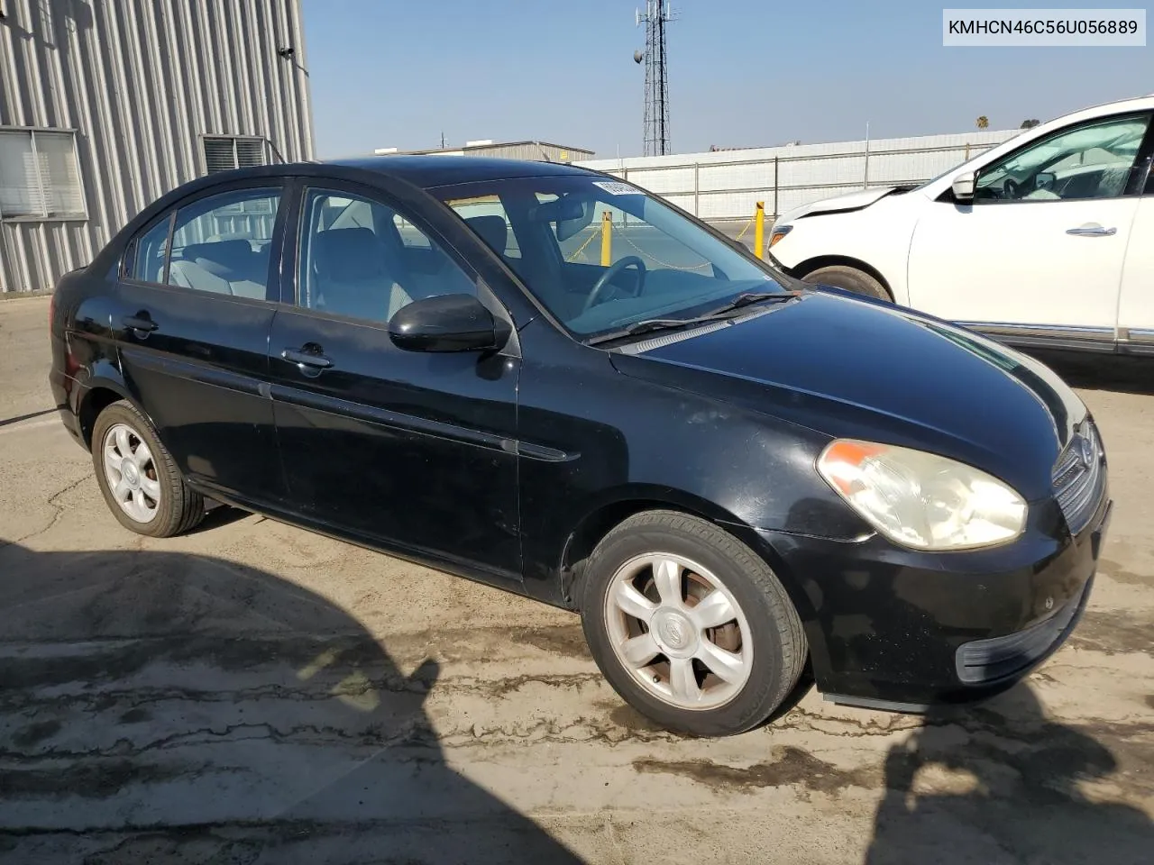 KMHCN46C56U056889 2006 Hyundai Accent Gls