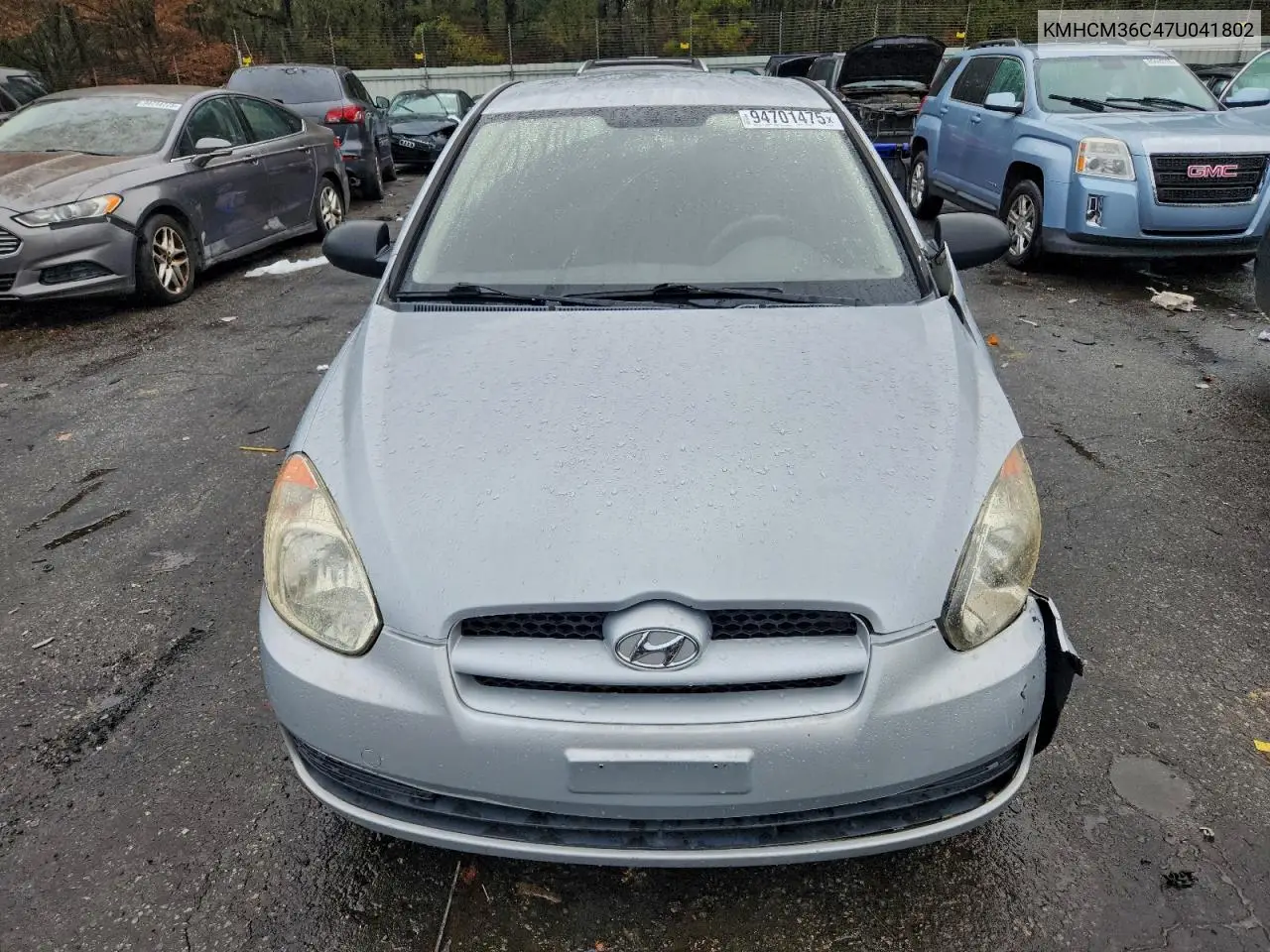 KMHCM36C47U041802 2007 Hyundai Accent Gs