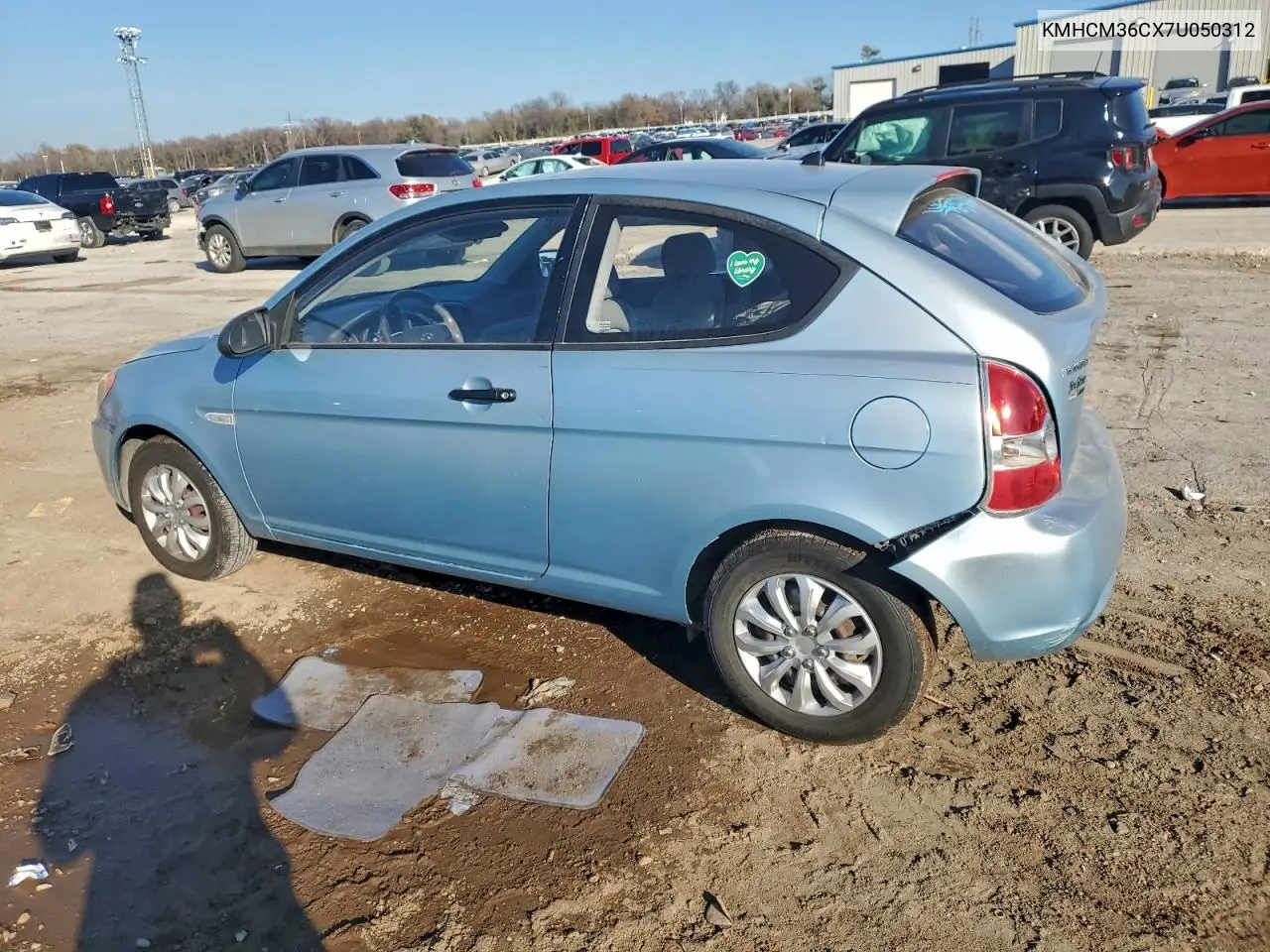 KMHCM36CX7U050312 2007 Hyundai Accent Gs
