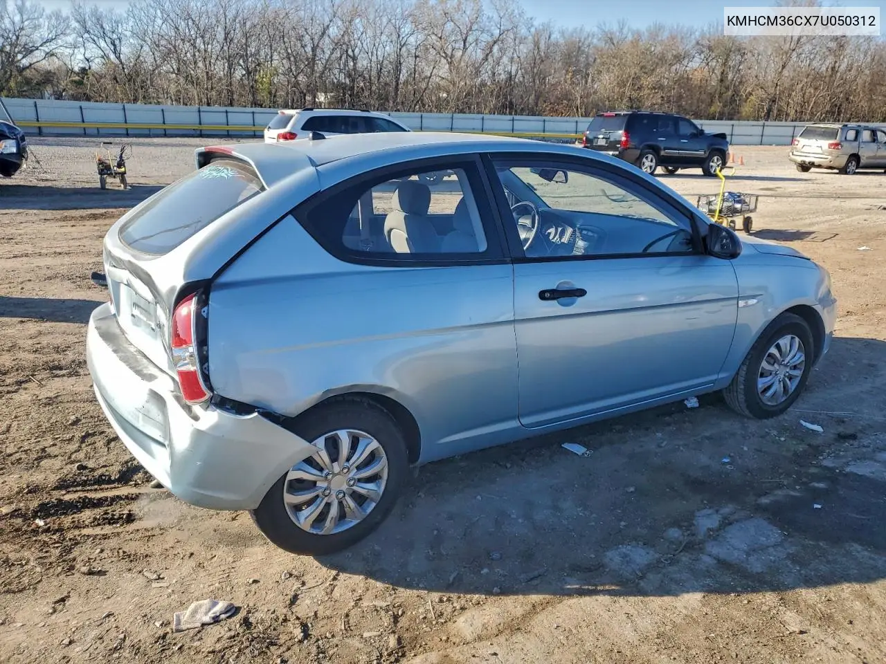KMHCM36CX7U050312 2007 Hyundai Accent Gs