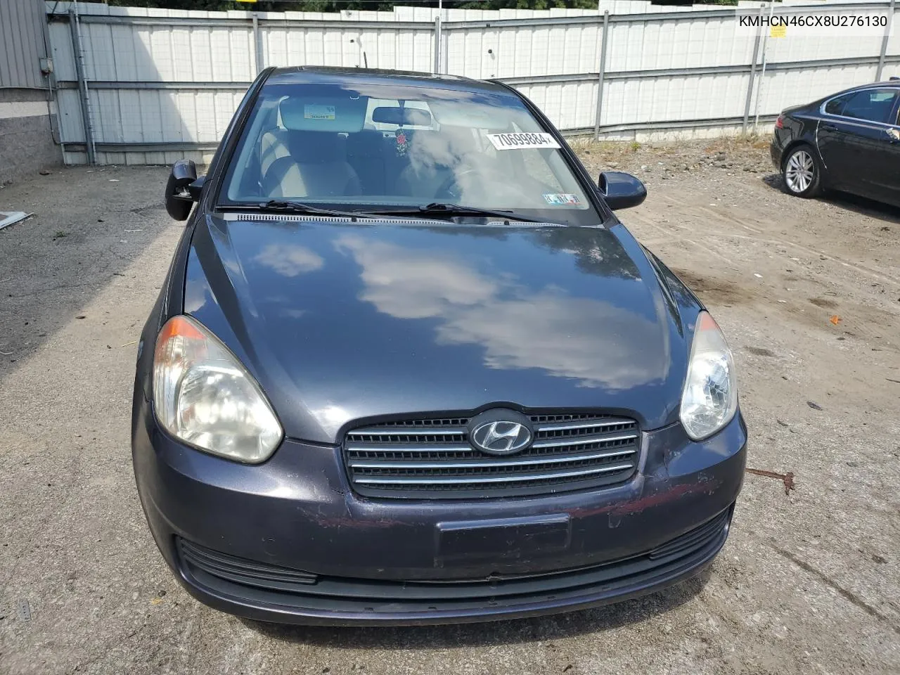 2008 Hyundai Accent Gls VIN: KMHCN46CX8U276130 Lot: 70699884