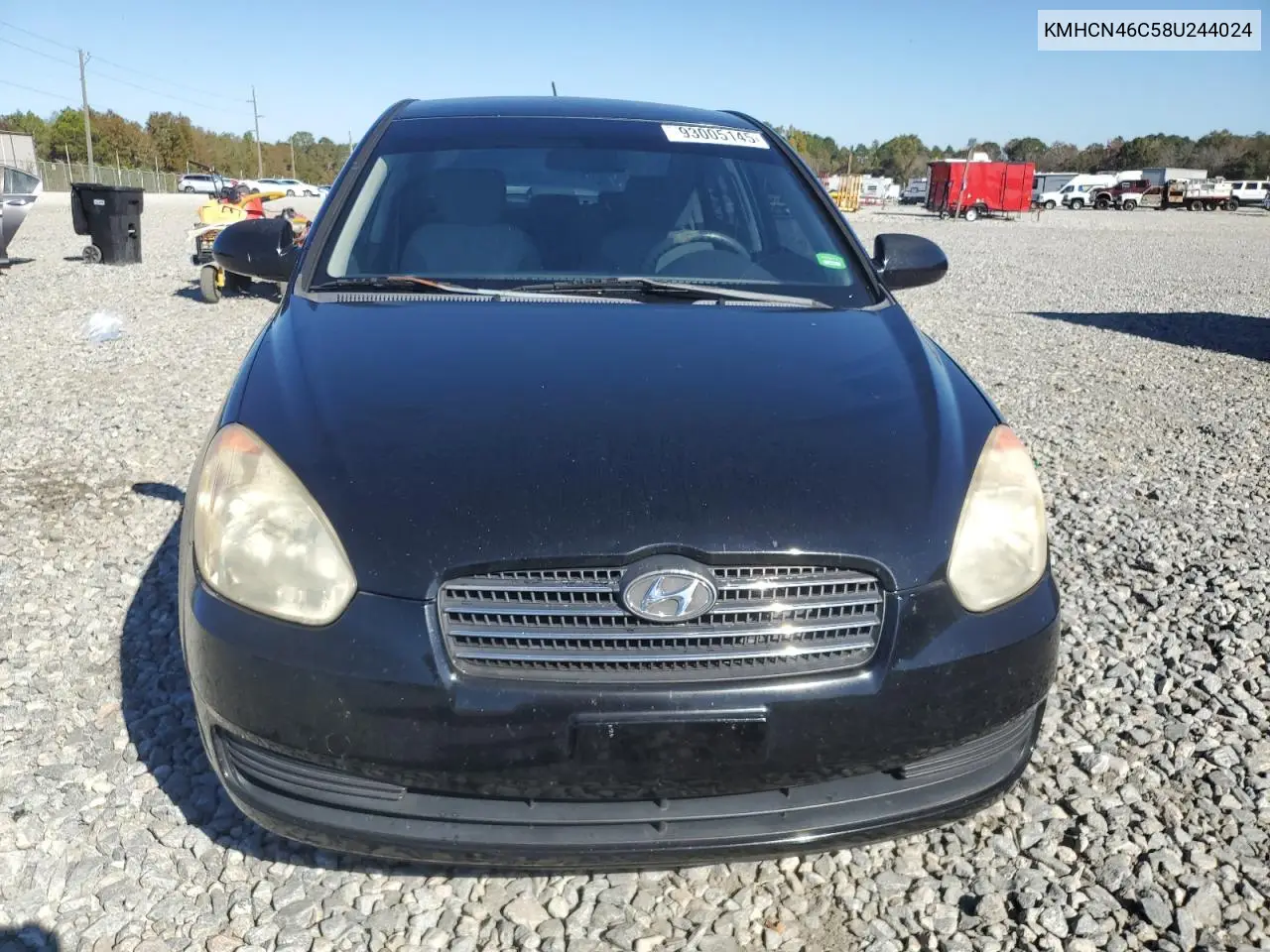 KMHCN46C58U244024 2008 Hyundai Accent Gls