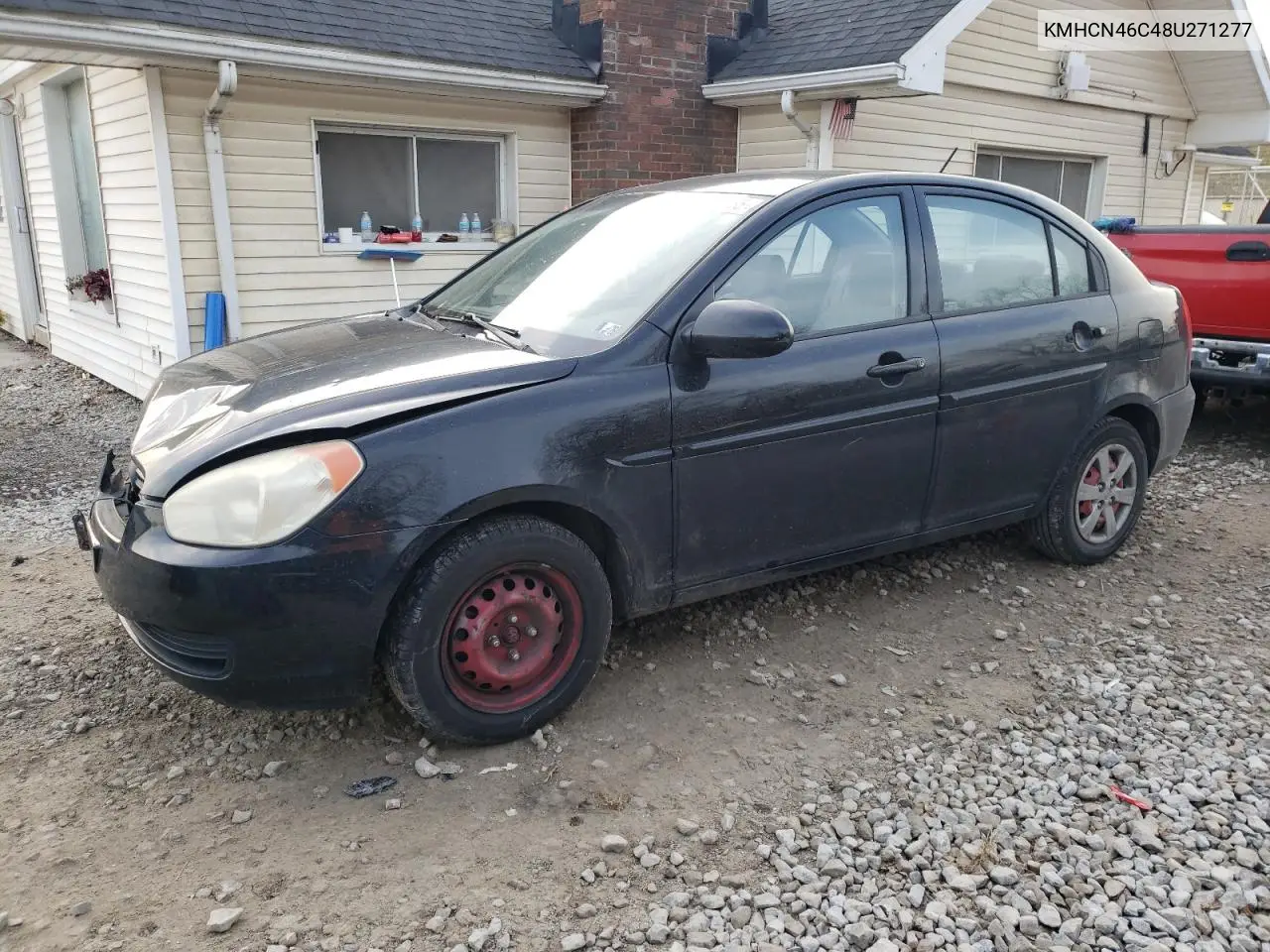 KMHCN46C48U271277 2008 Hyundai Accent Gls