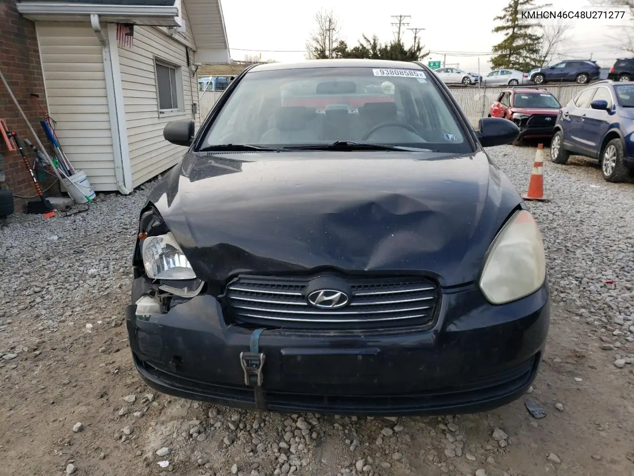 KMHCN46C48U271277 2008 Hyundai Accent Gls