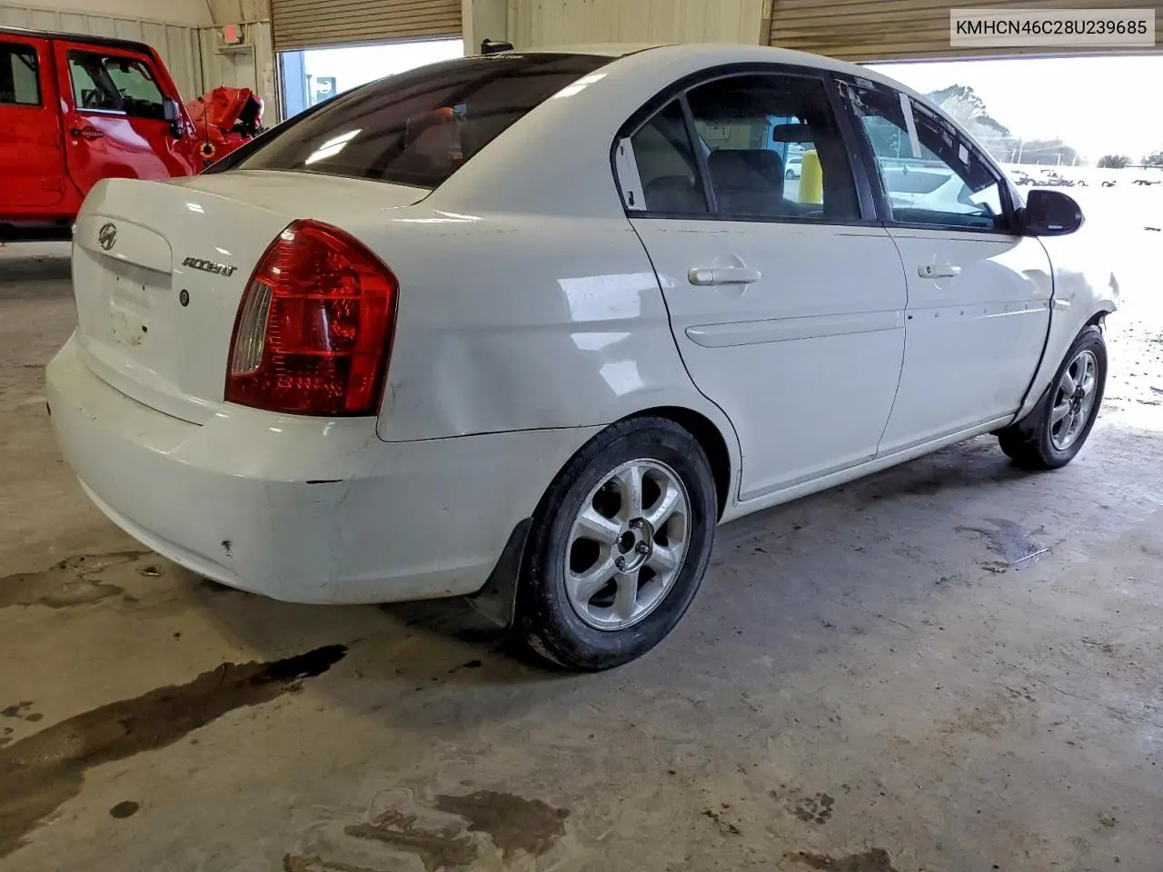 KMHCN46C28U239685 2008 Hyundai Accent Gls