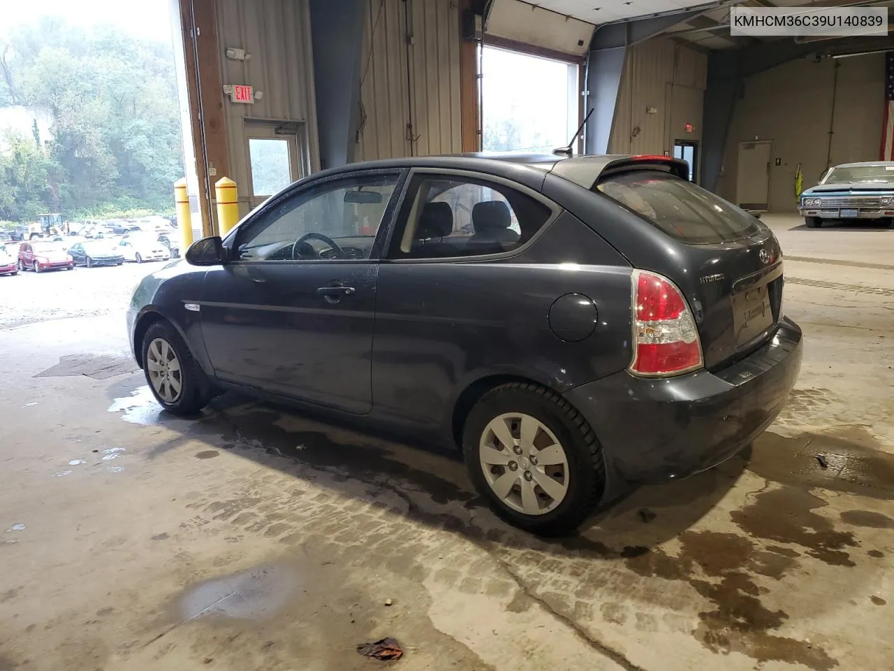 2009 Hyundai Accent Gs VIN: KMHCM36C39U140839 Lot: 72647564