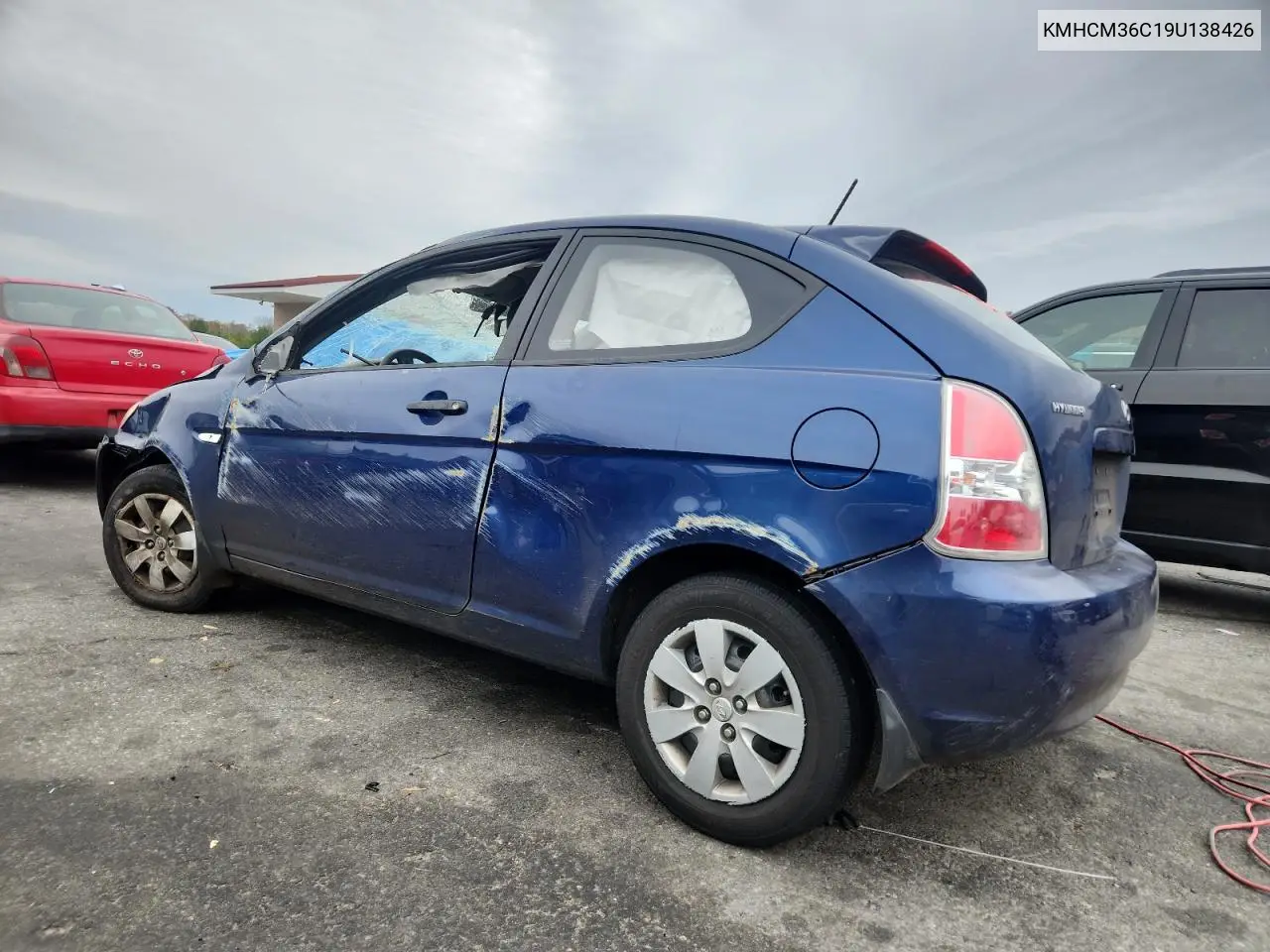 KMHCM36C19U138426 2009 Hyundai Accent Gs