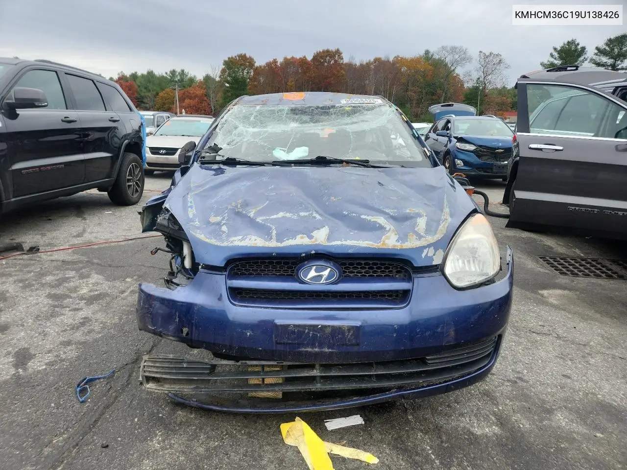 KMHCM36C19U138426 2009 Hyundai Accent Gs