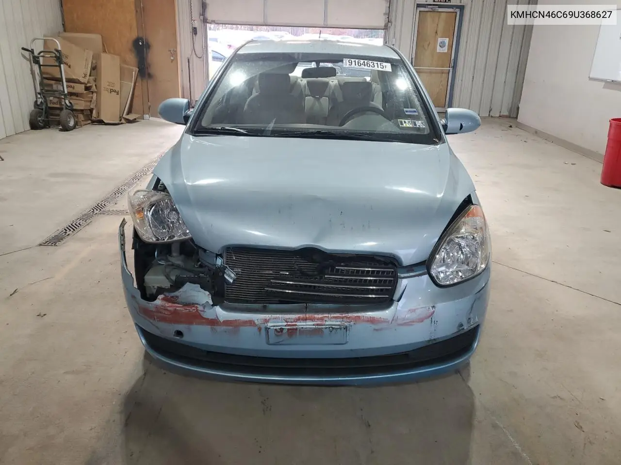 KMHCN46C69U368627 2009 Hyundai Accent Gls