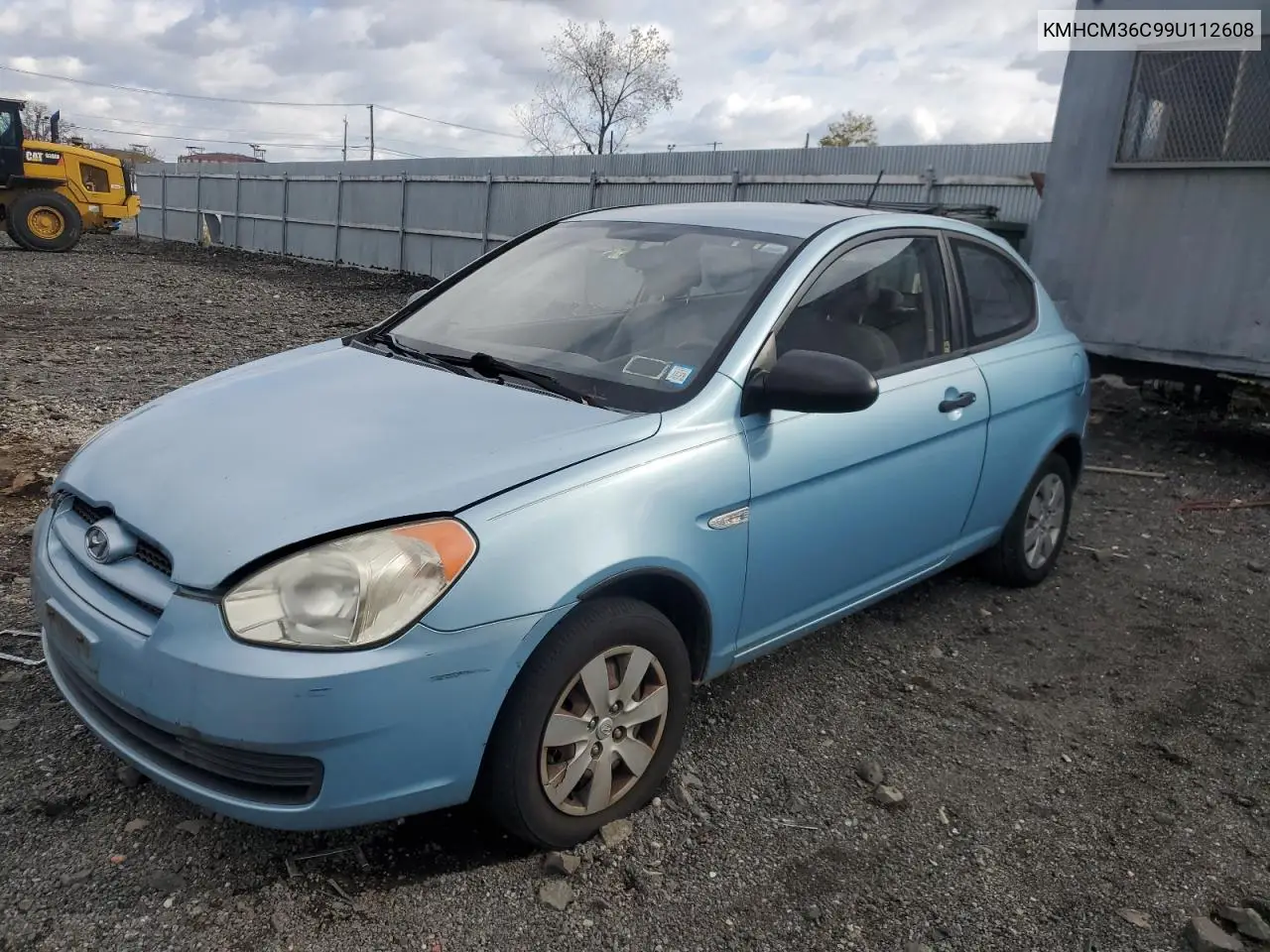 KMHCM36C99U112608 2009 Hyundai Accent Gs