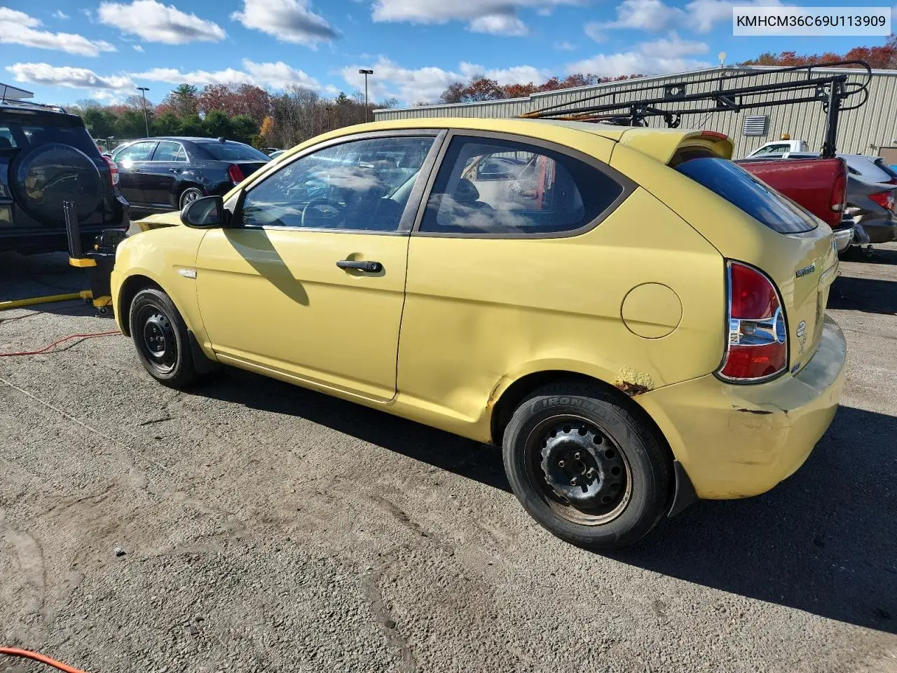 KMHCM36C69U113909 2009 Hyundai Accent Gs
