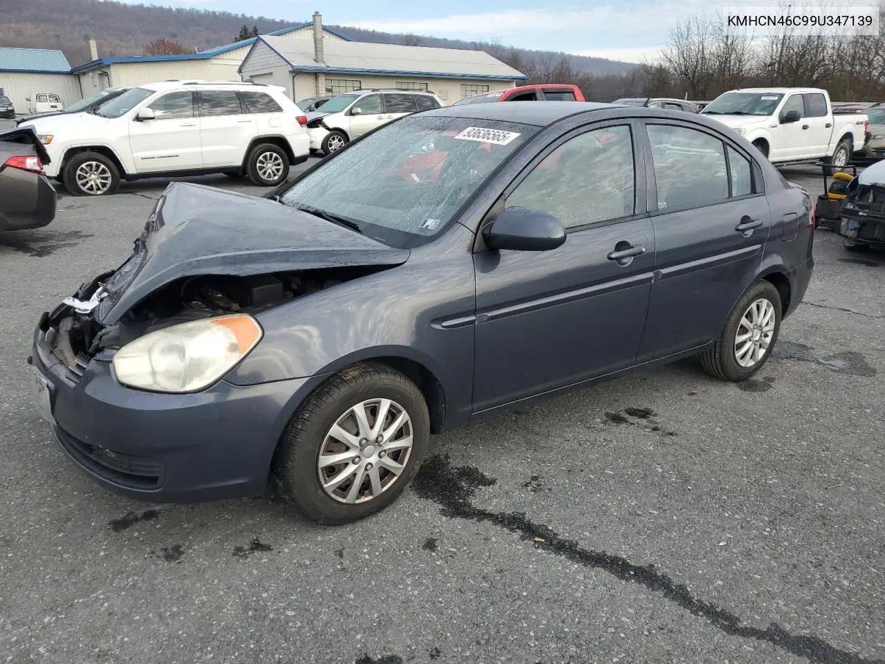 KMHCN46C99U347139 2009 Hyundai Accent Gls