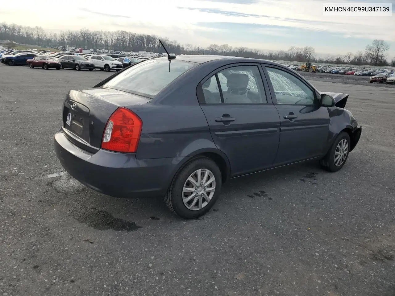 KMHCN46C99U347139 2009 Hyundai Accent Gls