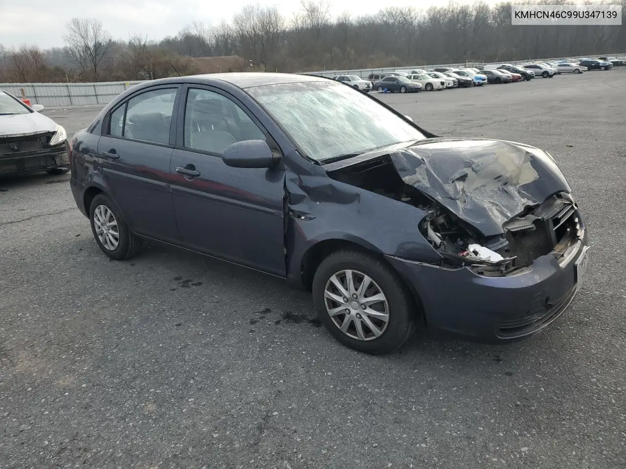 KMHCN46C99U347139 2009 Hyundai Accent Gls