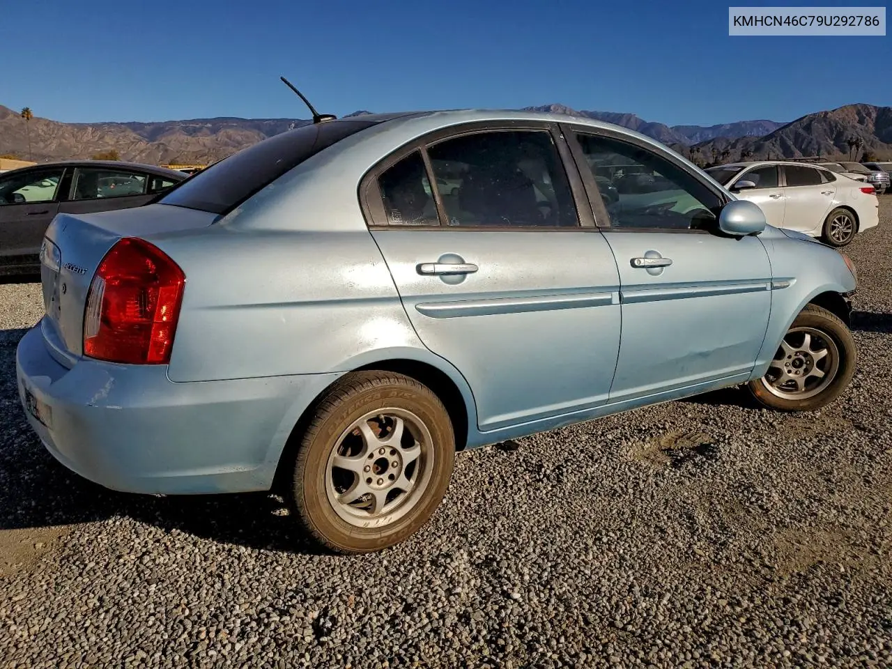 KMHCN46C79U292786 2009 Hyundai Accent Gls