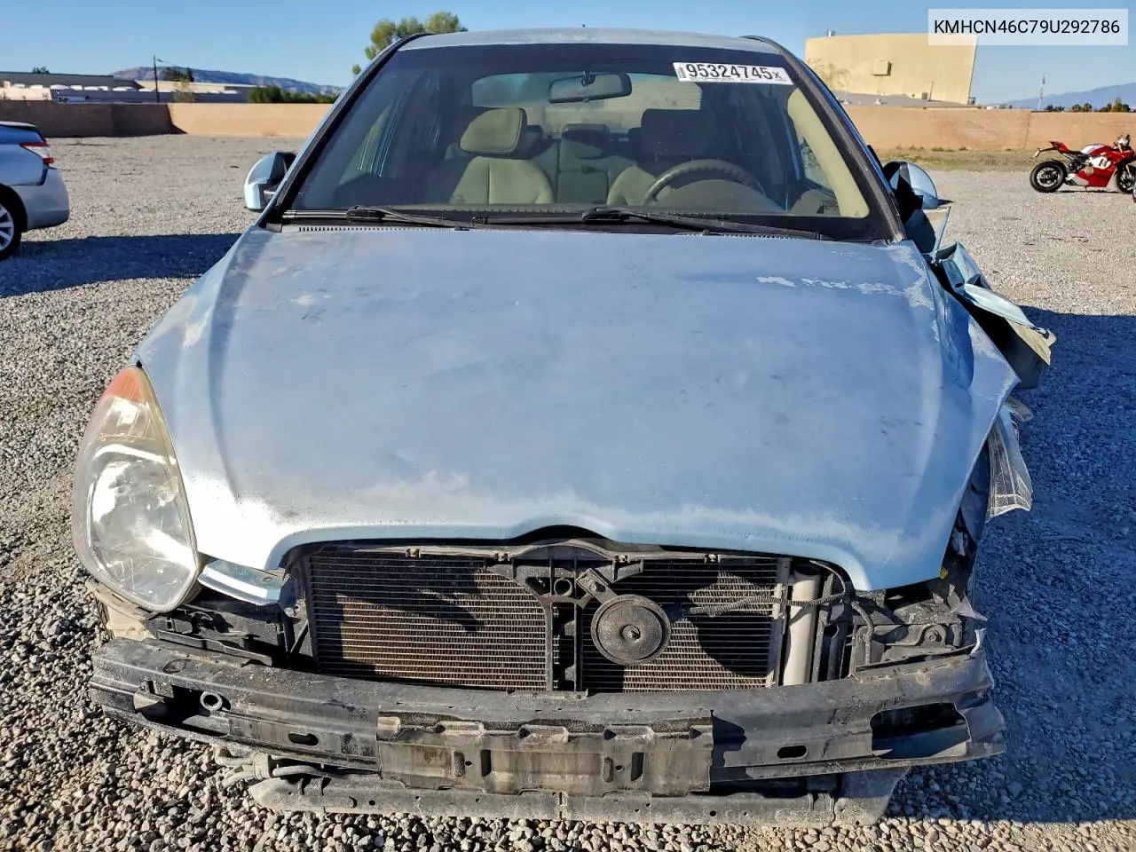 KMHCN46C79U292786 2009 Hyundai Accent Gls